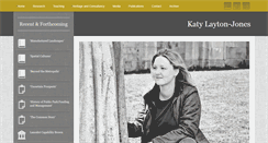 Desktop Screenshot of katylaytonjones.com